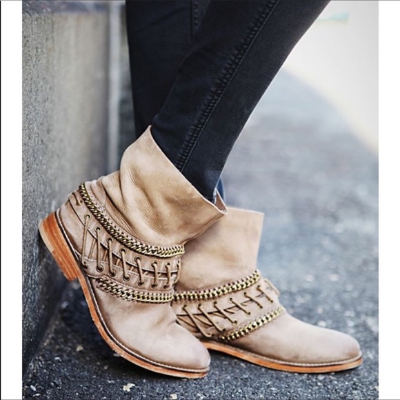 Free People Shoes - FREE PEOPLE | Anthropologie Laced Ankle Boot 7